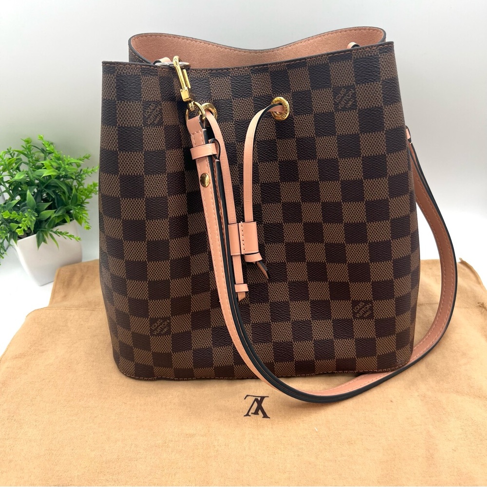 LOUIS VUITTON Neo Noe MM Monogram Canvas Bucket Bag 😍Authentic - Picture 1 of 14